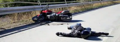 Accident moto : guide d'indemnisation moto-accident-blesse