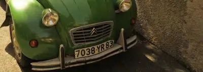 Défaut plaque immatriculation : risques et amendes immatriculation voiture